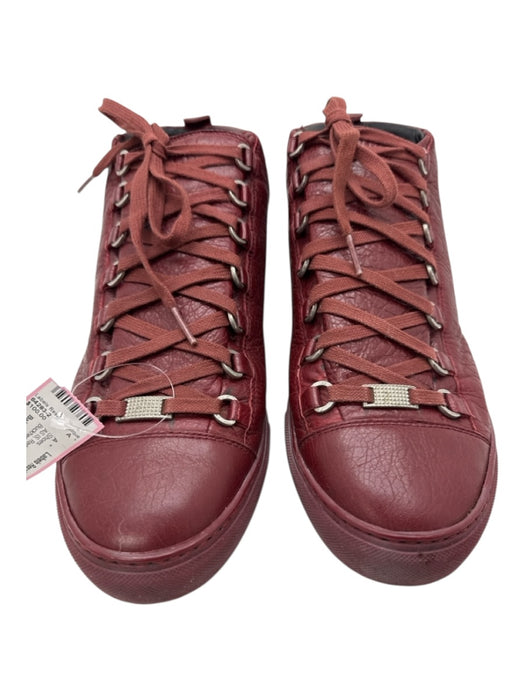 Balenciaga Shoe Size 42 AS IS Red Leather High Top Men's Shoes Red / 42