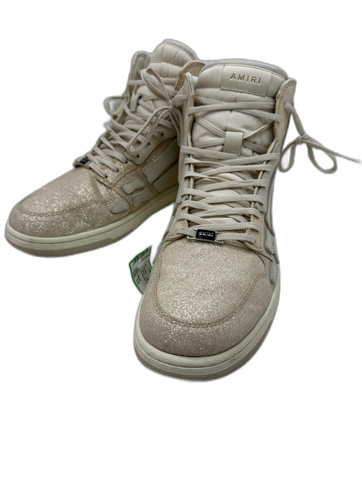 Amiri Shoe Size 13 Beige Leather Sparkle Men's Shoes Beige / 13