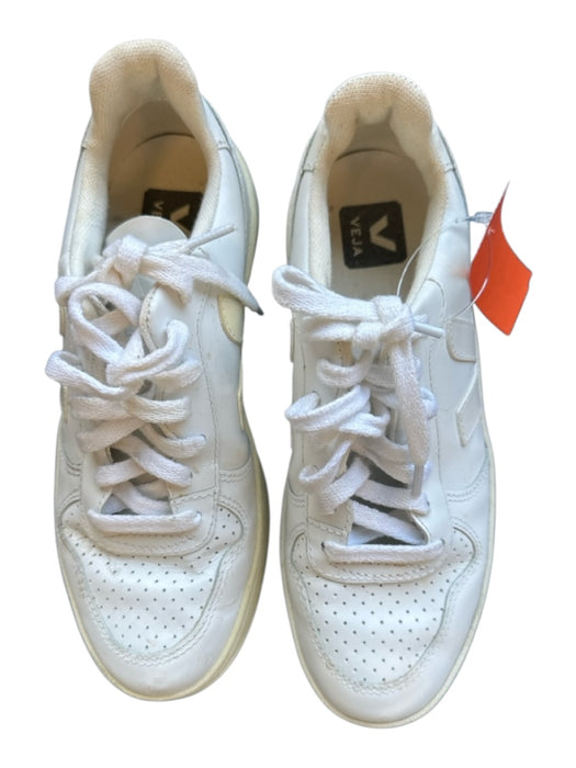 Veja Shoe Size 5 White Leather Athletic Sneakers White / 5