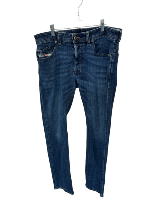 Diesel Size 33x32 Dark Wash Cotton Slim Fit Button Fly Men's Jeans Dark Wash / 33x32