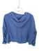 FP Movement Size Est S Periwinkle Cotton Snap Buttons Cropped Athletic Hoodie Periwinkle / Est S