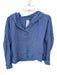 FP Movement Size Est S Periwinkle Cotton Snap Buttons Cropped Athletic Hoodie Periwinkle / Est S