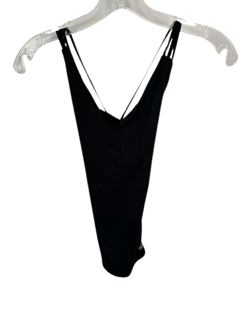 Alo Size XS Black Built in bra Low Back Athletic Top Black / XS