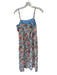 The Good Journey Size 4 Blue & Multi Rayon Blend Spaghetti Strap Maxi Dress Blue & Multi / 4