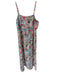The Good Journey Size 4 Blue & Multi Rayon Blend Spaghetti Strap Maxi Dress Blue & Multi / 4