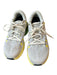 On Cloud Shoe Size 7.5 Gray & Yellow Canvas Perforated Athletic Sneakers Gray & Yellow / 7.5