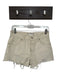 We The Free Size 25 Tan Cotton High Waist Cut Off Denim Shorts Tan / 25