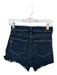 Paige Size 27 Dark Wash Cotton Blend High Waist Cut Off Denim Shorts Dark Wash / 27
