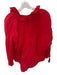 A Shirt Thing Size M/L Fire Engine Red Cotton Blend Long Sleeve V Neck Shirt Fire Engine Red / M/L