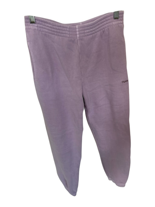 TNA Size XS Lilac Cotton & Polyester Front Pockets Jogger Athletic Pants Lilac / XS