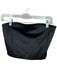 Susana Monaco Size M Black Vegan Leather Strapless Cropped Top Black / M