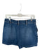 Ramy Brook Size 29 Dark Wash Cotton Blend High Waist Front Pockets Denim Shorts Dark Wash / 29