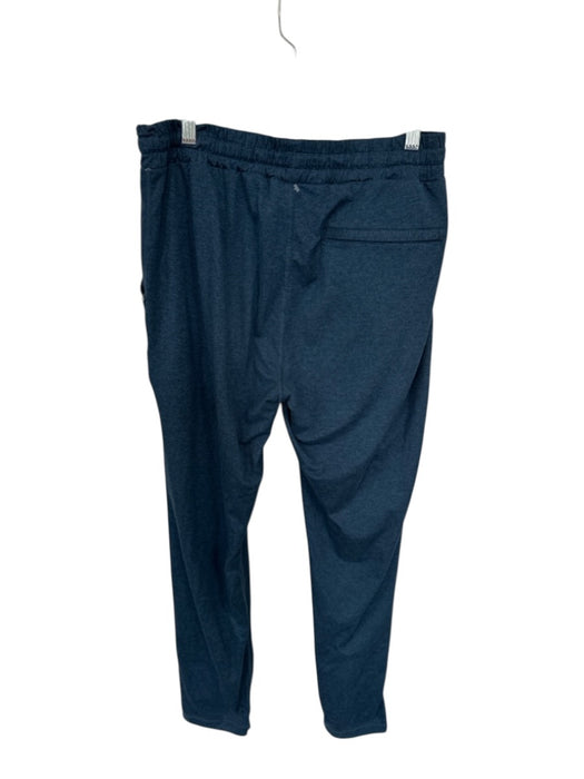 Vuori Size L Navy Recycled Polyester Blend Drawstring Heathered Jogger Pants Navy / L