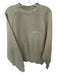 Essentials Size M Sage Green Cotton Solid Crew Neck Athletic Men's Sweatshirt Sage Green / M