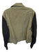 Citizens of Humanity Size L Green & Black Cotton Full Zip Color Block Jacket Green & Black / L