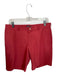 Peter Millar Size 32 Rust Polyester Solid Men's Shorts Rust / 32