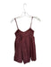 ASTR Size XS Maroon Spaghetti Strap Corset Hook & Eye Baby Doll Dress Maroon / XS