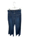Pilcro Size 26 Dark Wash Cotton Blend High Waist Snap buttons Wide Leg Jeans Dark Wash / 26
