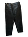 Wilfred Size 2 Black Vegan Leather High Waist Straight Leg Pants Black / 2