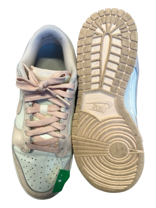 Nike Shoe Size 7 Blush & White Leather Perforated Athletic Sneakers Blush & White / 7