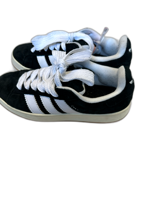 Adidas Shoe Size 5 Black & White Suede Lace Up Athletic Sneakers Black & White / 5