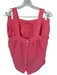 Lake Size L Coral Pink Cotton & Modal Sleeveless Shorts Pajamas Coral Pink / L