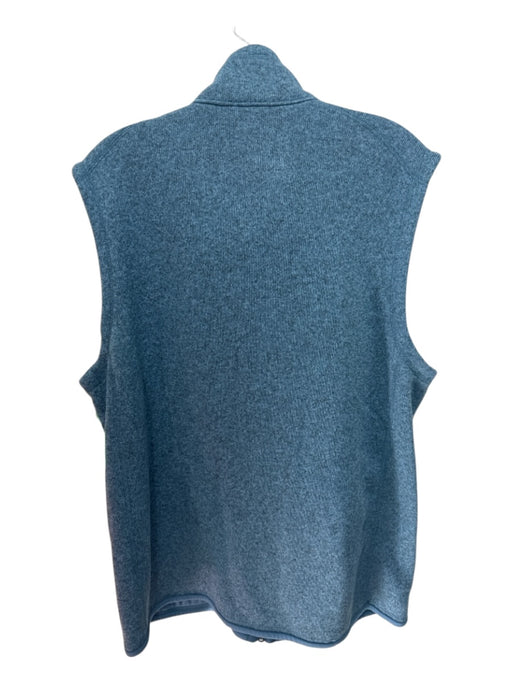 Patagonia Size XL Blue Synthetic Heathered Vest Men's Jacket Blue / XL