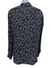 Celine Size 41 Black & White Viscose logo Button Up Men's Long Sleeve Shirt Black & White / 41
