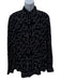 Celine Size 41 Black & White Viscose logo Button Up Men's Long Sleeve Shirt Black & White / 41