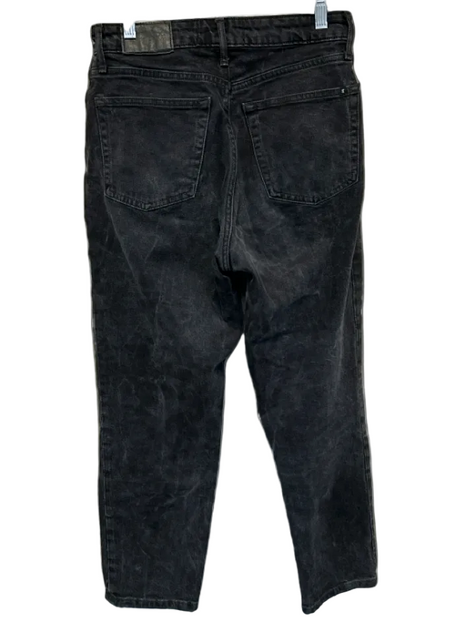 Everlane Size 26 Black Organic Cotton High Waist Straight Leg Jeans Black / 26