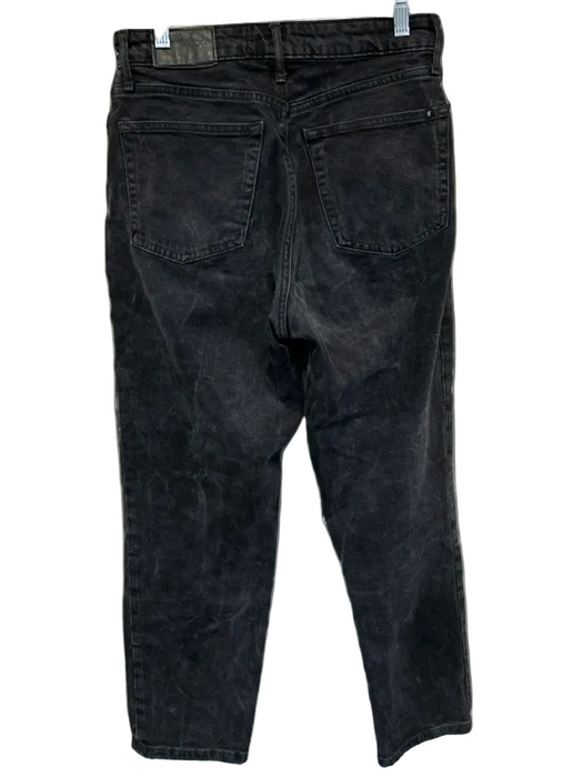 Everlane Size 26 Black Organic Cotton High Waist Straight Leg Jeans Black / 26