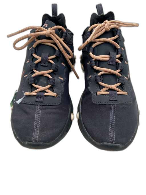 Nike Shoe Size 7 Black & Brown Synthetic Pointed Rounded Toe Running Sneakers Black & Brown / 7