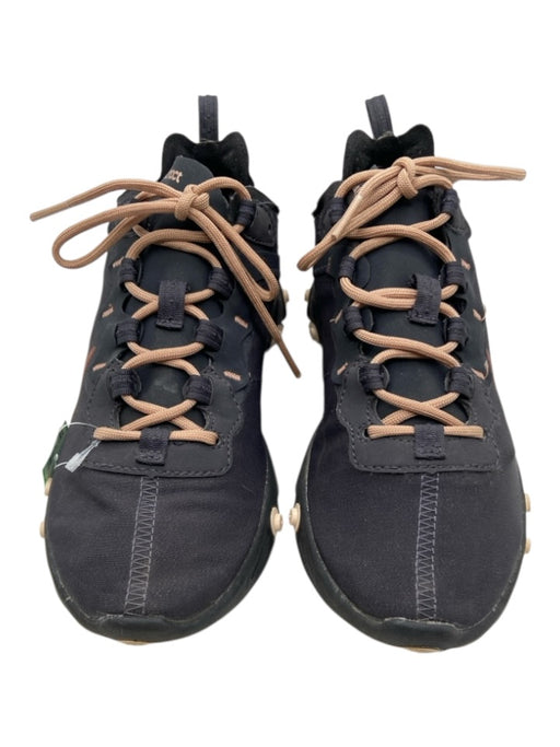 Nike Shoe Size 7 Black & Brown Synthetic Pointed Rounded Toe Running Sneakers Black & Brown / 7
