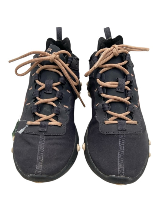 Nike Shoe Size 7 Black & Brown Synthetic Pointed Rounded Toe Running Sneakers Black & Brown / 7