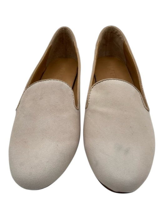 J. Crew Shoe Size 6.5 Pale Beige Suede Loafer Slip On Flats Pale Beige / 6.5