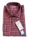 Allen Edmonds NWT Size XL Red & Black Cotton Plaid Button Down Men's Shirt Red & Black / XL