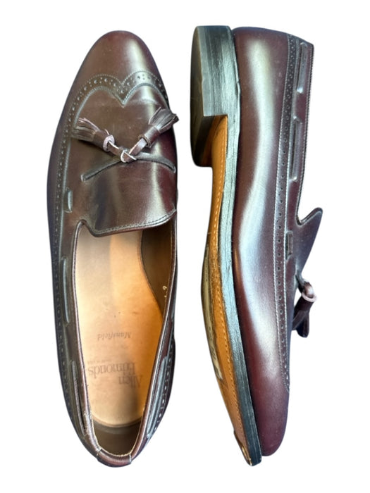 Allen Edmonds Shoe Size 10.5 Dark Brown Leather Tassel Men's Loafers Dark Brown / 10.5