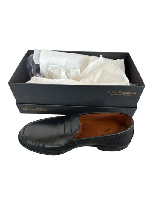 Allen Edmonds Shoe Size 10.5 New In Box Black Leather Penny Loafer Men's Loafers Black / 10.5