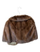 Size Est S Brown Mink Collar Short Coat Brown / Est S
