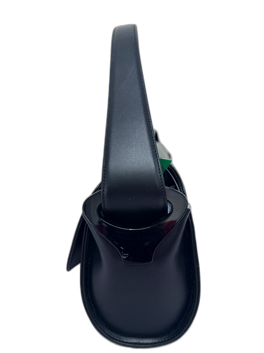 Louis Vuitton Black Epi Leather Shoulder Strap Textured Feet flap Bag Black / Medium