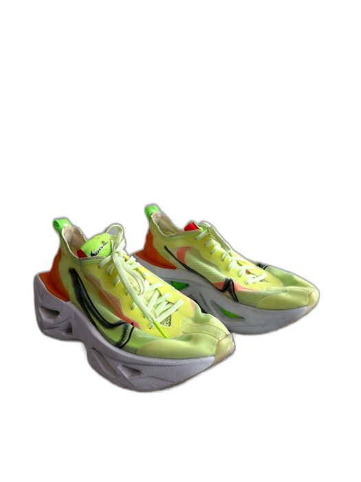 Nike Shoe Size 9 Neon Yellow Manmade Material Lace Up Mesh Geometric Shoes Neon Yellow / 9