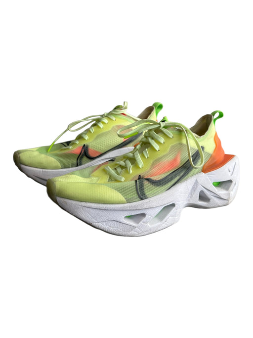 Nike Shoe Size 9 Neon Yellow Manmade Material Lace Up Mesh Geometric Shoes Neon Yellow / 9