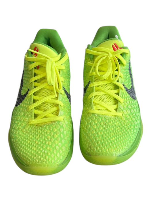 Nike Shoe Size 9 Neon Green Manmade Material Textured lace up Round Toe Shoes Neon Green / 9