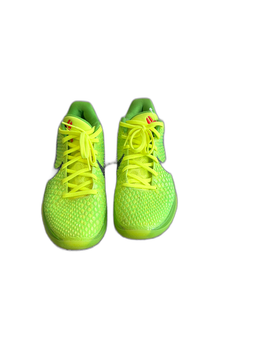 Nike Shoe Size 9 Neon Green Manmade Material Textured lace up Round Toe Shoes Neon Green / 9