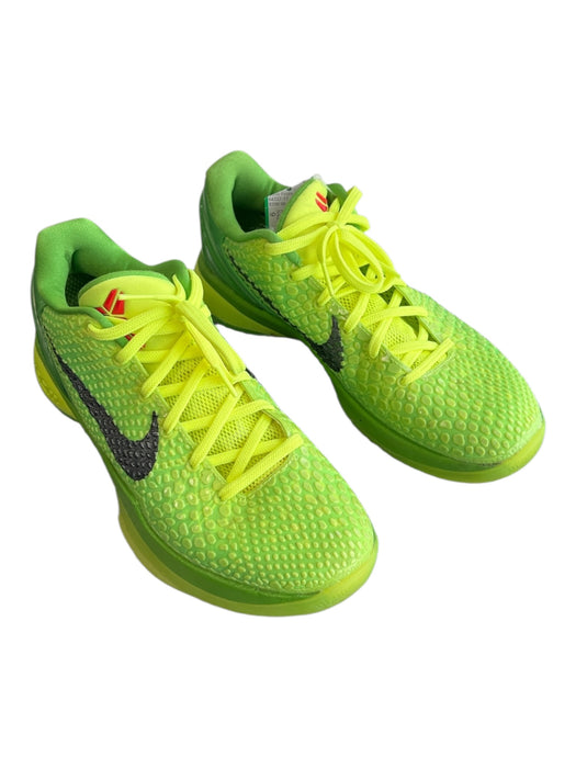 Nike Shoe Size 9 Neon Green Manmade Material Textured lace up Round Toe Shoes Neon Green / 9