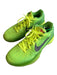 Nike Shoe Size 9 Neon Green Manmade Material Textured lace up Round Toe Shoes Neon Green / 9