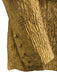 Oscar de la Renta Size 8 Gold Silk & Viscose Metallic Textured Trouser Pant Set Gold / 8