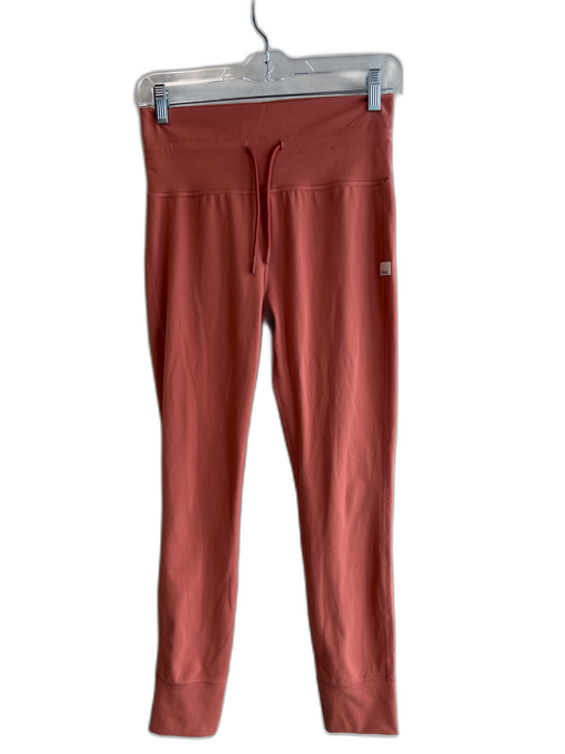 Vuori Size M coral No Fabric Tag Tie Waist solid color High Rise Legging Pants coral / M