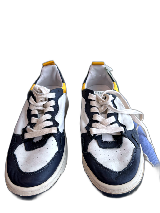 Oncept Shoe Size 8.5 Navy Blue & Yellow Manmade Material Almond Toe Shoes Navy Blue & Yellow / 8.5