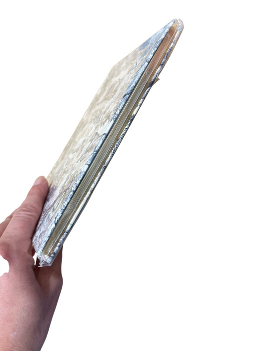 Dior White & Navy 100% Paper Jungle Print Lined Paper 72 Pages Logo Journal White & Navy